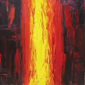 The Fury, Santina Rico, Abstract Art