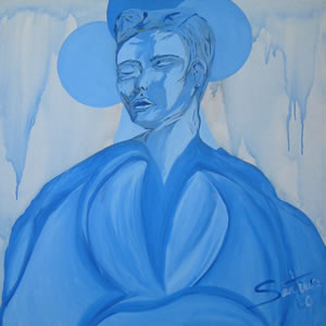 The Madonna, Santina Rico, Abstract Art