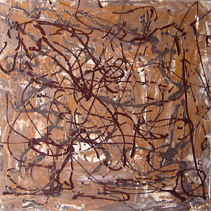 The Dot,Santina Rico, Artist, Abstract Art, Contemporary Art, paintings, painter, paint